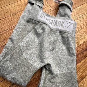 Gymshark leggings never worn light green color